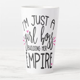 Girl Boss Gebäude Ihr Empire Name Datum hinzufüg Milchtasse