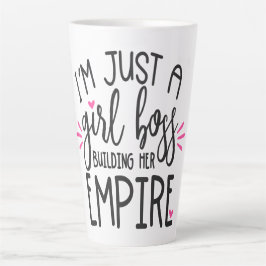 Girl Boss Gebäude Ihr Empire Name Datum hinzufügen Milchtasse