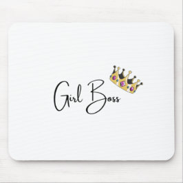 Girl Boss Mousepad