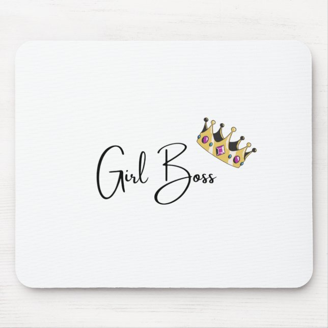 Girl Boss Mousepad (Vorne)