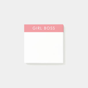 GIRL BOSS POST-IT KLEBEZETTEL