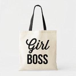 GIRL BOSS | Retro-Typografie-Tasse Tragetasche