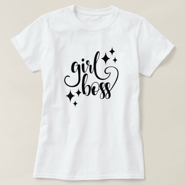 Girl Boss T - Shirt (Design vorne)