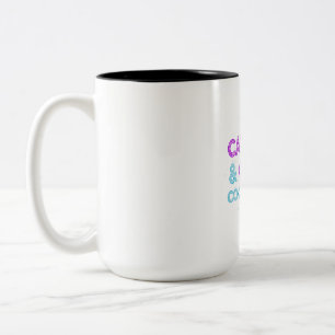 Girl-Boss-Tasse Koffein, &Chaos Office-Cup Zweifarbige Tasse