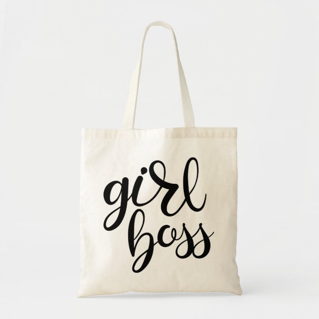 Girl Boss Tote Bag Tragetasche (Vorne)