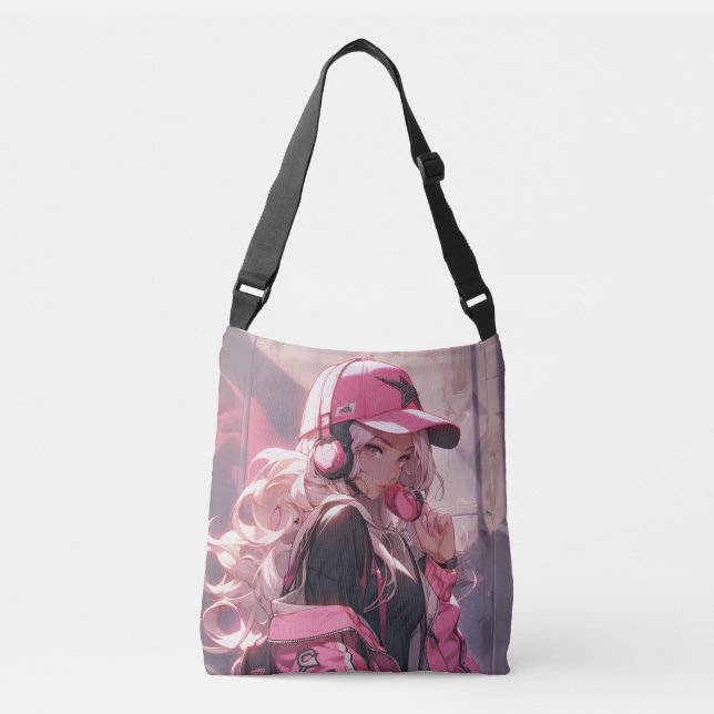 Girl Boss Tragetaschen Mit Langen Trägern (Vorderseite)