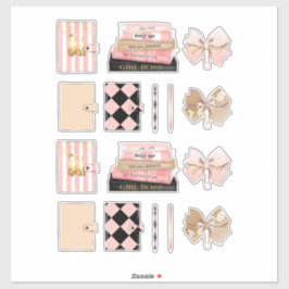Girl Boss Women High Fashion Planner Decals Aufkleber