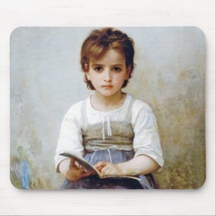 Girl, Bouguereau Mousepad