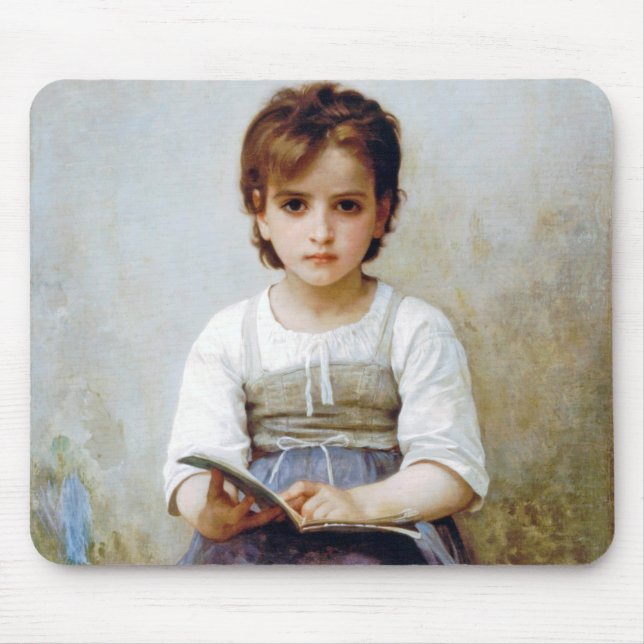 Girl, Bouguereau Mousepad (Vorne)