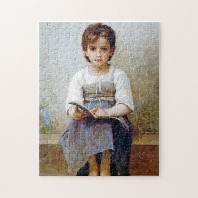 Girl, Bouguereau Puzzle (Vertikal)