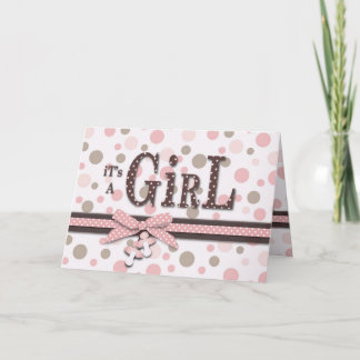 Girl Card Feiertagskarte