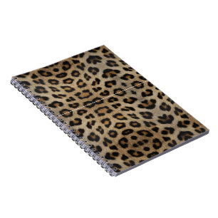 Girl-chic Leopard-Blatt-Tiermuster Spaß Notizblock