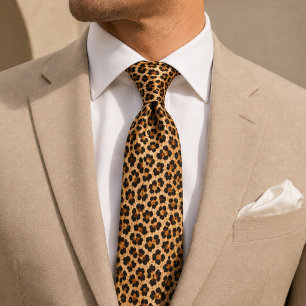 Girl-Chic Wildsafari-Leopardenprint Krawatte