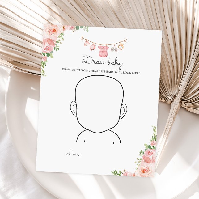 Girl Clothes Baby Shower Zeichne Babyspiel (Von Creator hochgeladen)