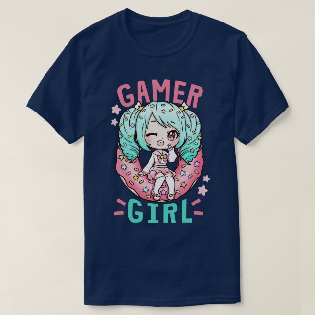 Girl Cosplay T-Shirt (Design vorne)