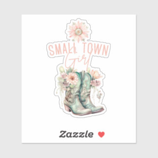 Girl Country Boho Vibe Aufkleber