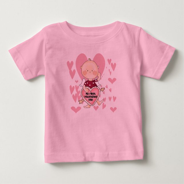 Girl Cupid 1. Valentine Tshirts und Geschenke (Vorderseite)