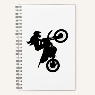 Girl Dirt Bike Notizbuch
