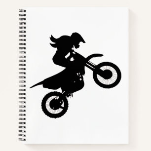 Girl Dirt Bike Notizbuch