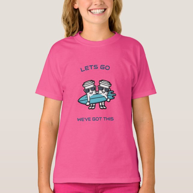 Girl-Dumbells-T - Shirt (Vorderseite)