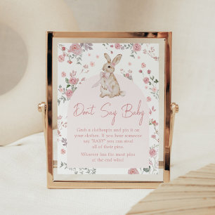 Girl ein bisschen SonnenBaby-Dusche sagt nicht Bab Poster