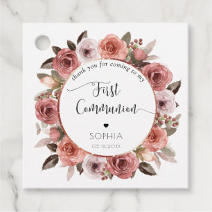 Girl First Community Rose Gold, Blush Geschenkanhänger