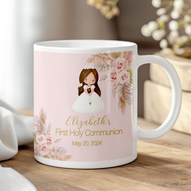 Girl First Holy Communion Ceramic Mug 11 oz Kaffeetasse (Von Creator hochgeladen)
