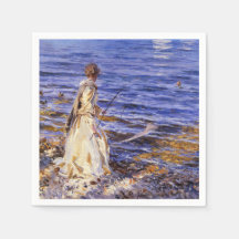 Girl Fishing (von John Singer Sargent)