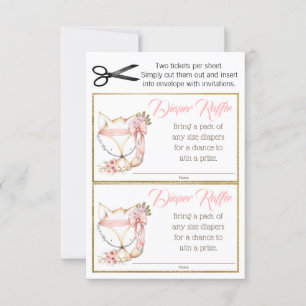 Girl Fox Diaper Raffelkarten