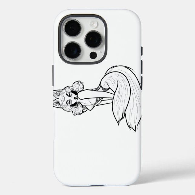 Girl-Fux-Telefongehäuse Case-Mate iPhone Hülle (Rückseite)