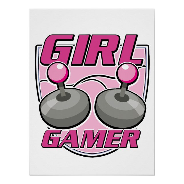 Girl Gamer Poster (Vorderseite)
