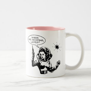 Girl Gamer Zweifarbige Tasse