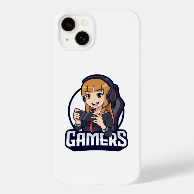 "Girl Gamers" Case-Mate iPhone Hülle (Rückseite)