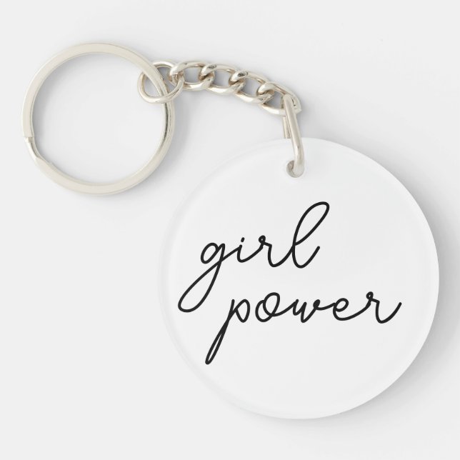 Girl Gang | Girl Power Feminist Cute Accessory Schlüsselanhänger (Vorderseite)