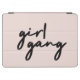 Girl Gang | Girl Power Moderner Feminismus Rosa Ro iPad Air Hülle (Horizontal)
