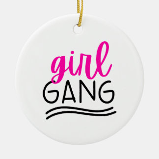 Girl Gang Keramik Ornament