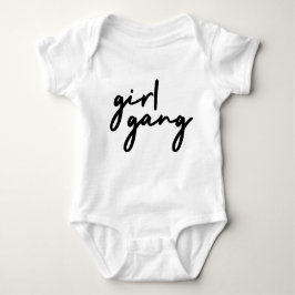 Girl Gang | Stilvoll Moderner feministischer Girl Baby Strampler
