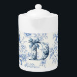Girl GDads Light Blue Chinoiserie Museo Cantonale<br><div class="desc">Girl Vaters Light Blue Chinoiserie Porzellan</div>