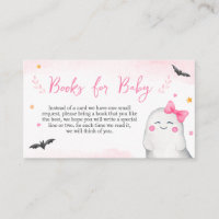 Girl Ghost Halloween Baby Shower Books for Baby
