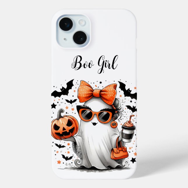 Girl Ghost Phone Case (Rückseite)