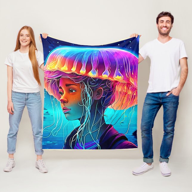 Girl Girl Art Fleecedecke (Beispiel)