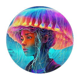 Girl Girl Art Schneidebrett