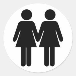 Girl + Girl Sticker