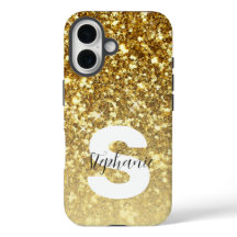 Girl-Gold-Glitzer-Glitzern-Monogram-Skriptname