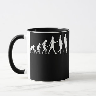 Girl Golfer Apparel Women Golf Player Evolution Tasse