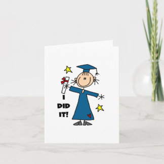 Girl Graduate Karte