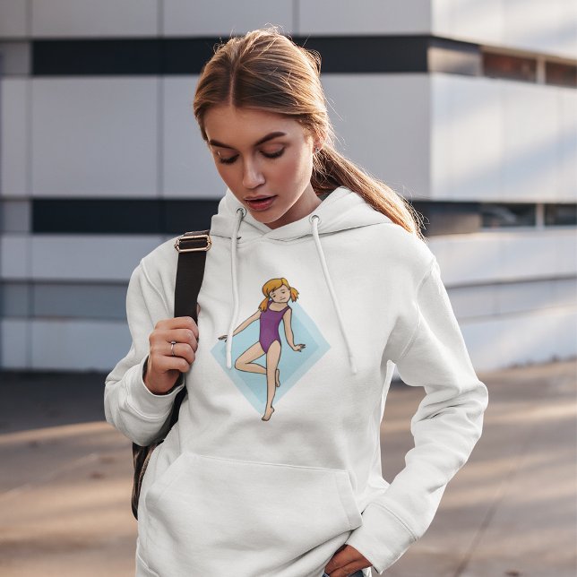 Girl Gymnast Hoodie (Von Creator hochgeladen)