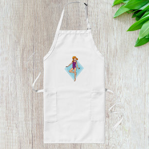 Girl Gymnast Lange Schürze