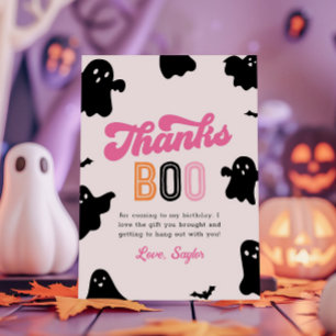 Girl Halloween Danke-Card Dankeskarte