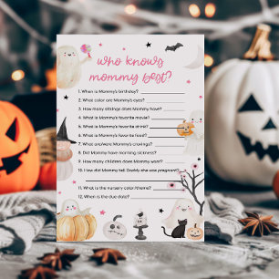 Girl Halloween Wer Mommy Best Game kennt